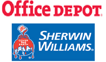 21 Office Depot Sherwin Williams