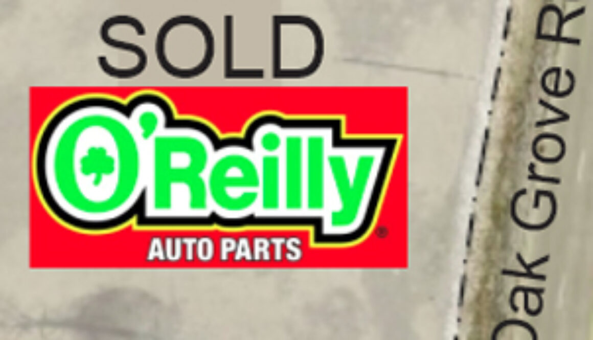 SOLD to O'Reilly 9-2023